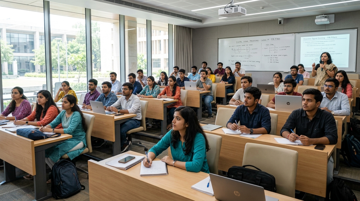 Students in classroom